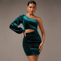 blackish green